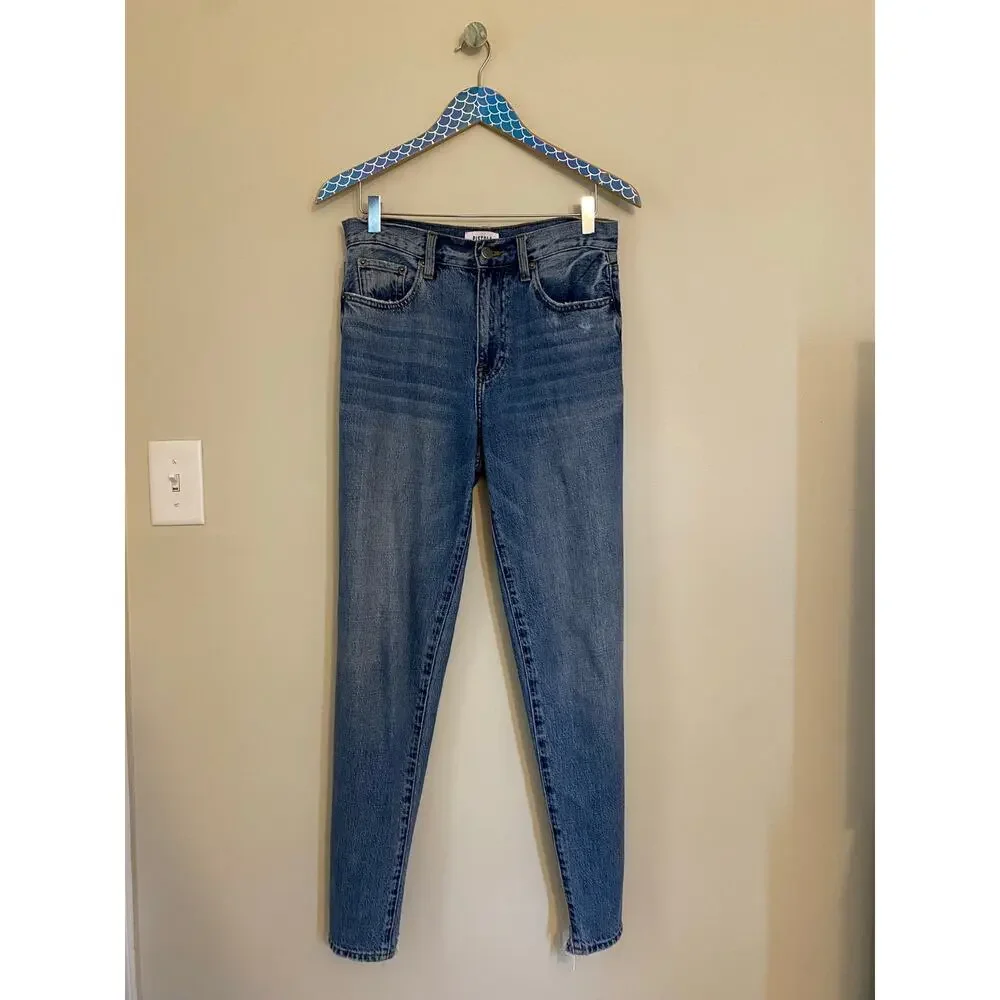PISTOLA Presley High Rise Roller Blue Jeans in Alternatives Size 26 - Picture 10 of 10